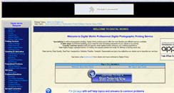 Desktop Screenshot of digitalworks.net.au