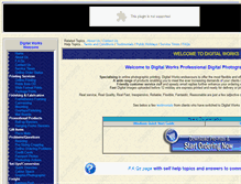 Tablet Screenshot of digitalworks.net.au
