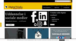 Desktop Screenshot of digitalworks.dk